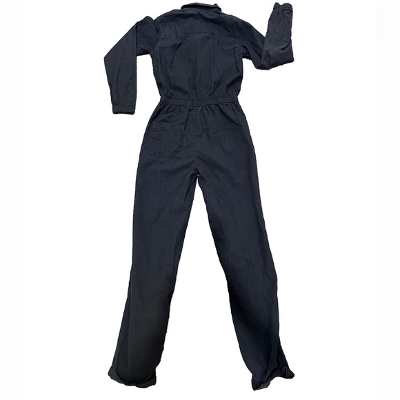 Aerie Utility Corduroy One Piece Jogger Jumpsuit Women's Size XS Charcoal - Picture 5 of 6